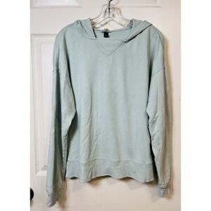 Universal Thread Women's Medium Pullover Lightweight Hoodie Mint Green A4 105